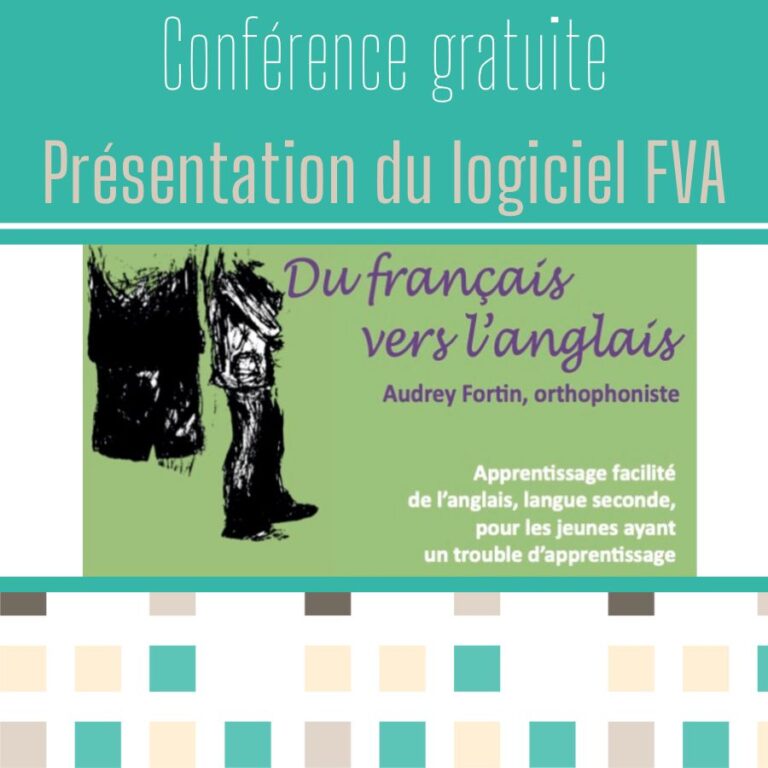 Présentation du logiciel "du français vers l'anglais" FVA (conférence gratuite)