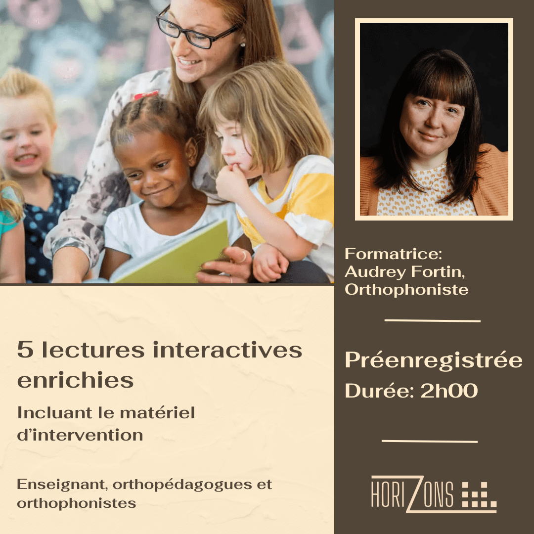 cinq lectures interactives enrichies