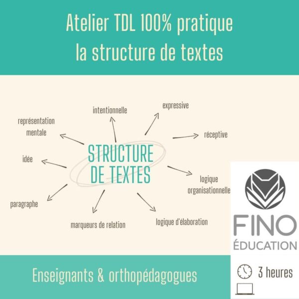 TDL 100% pratique : structure de textes