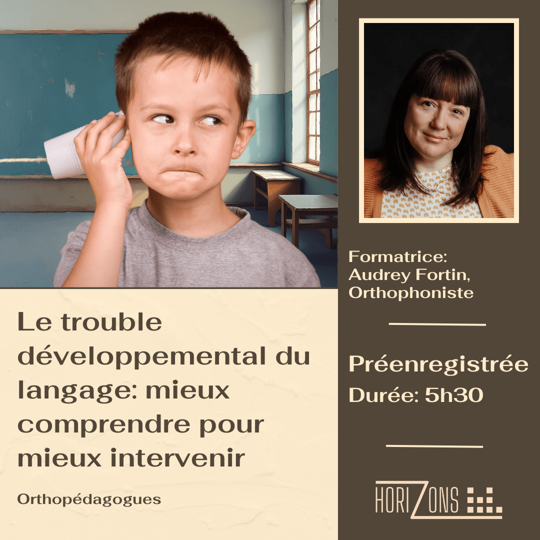 Le trouble développemental du langage_ mieux comprendre pour mieux intervenir