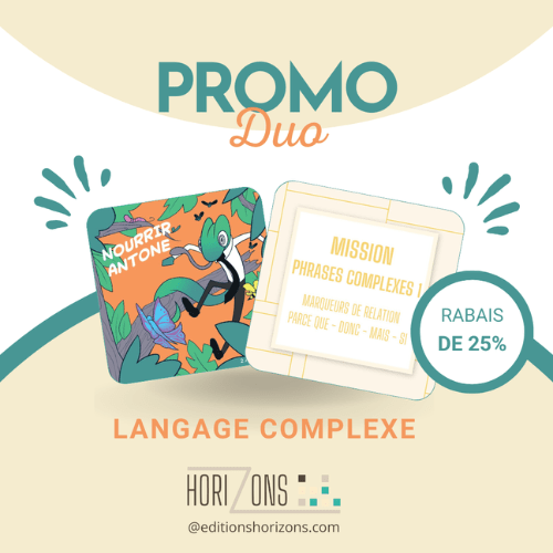 Promo duo langage complexe