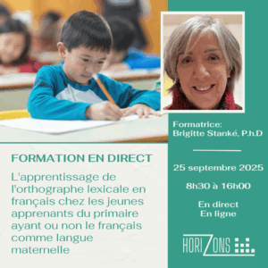 Formation Brigitte Stanké, 25 septembre 2025