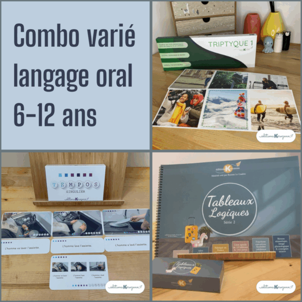 Combo varié langage oral 6-12 ans