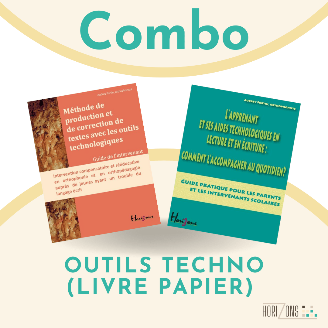 Combo Outils Techno (Livre papier)