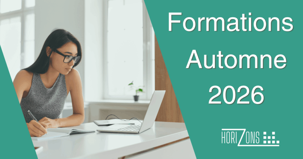 Formations automne 2026 éditions Horizons