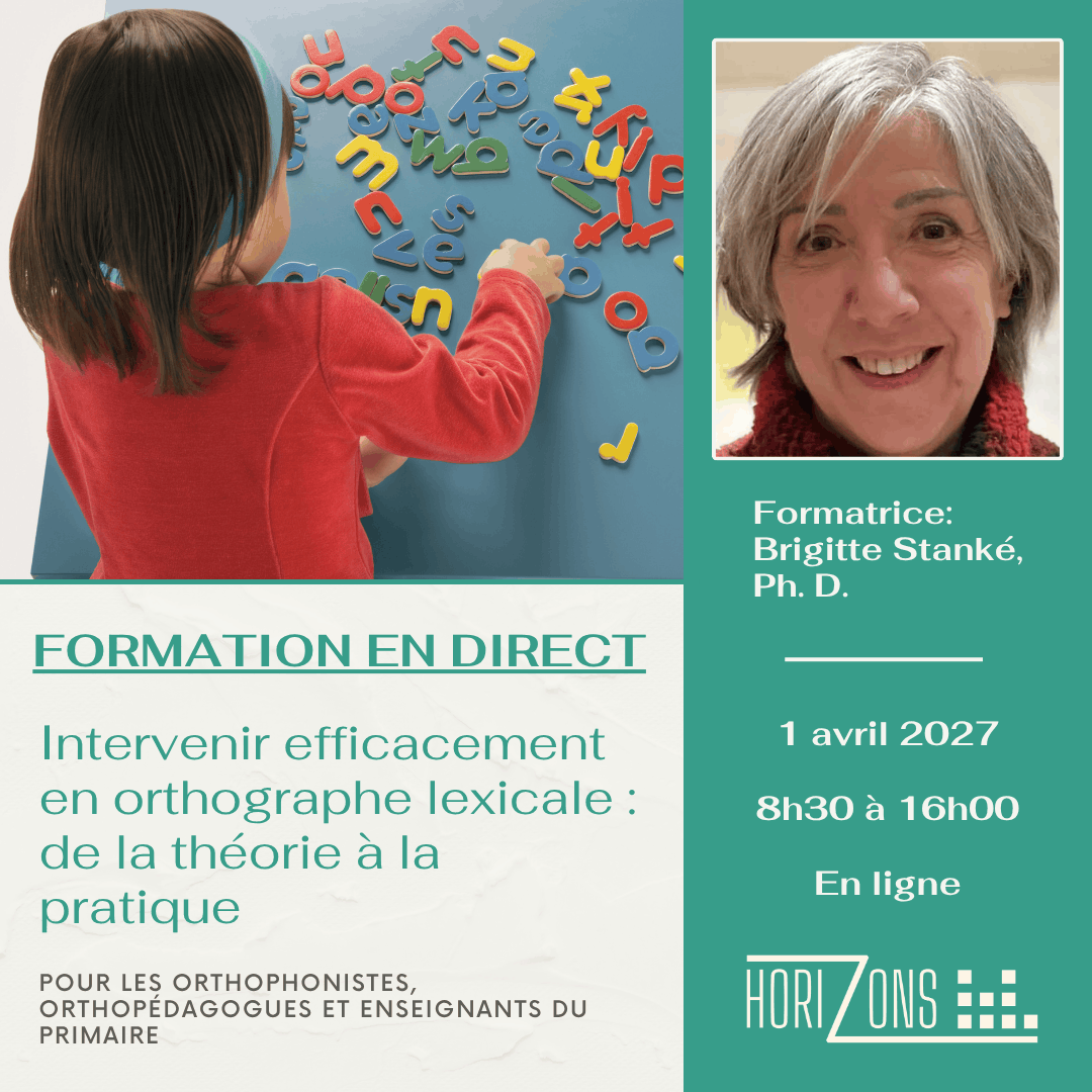 Intervenir efficacement en orthographe lexicale : de la théorie à la pratique